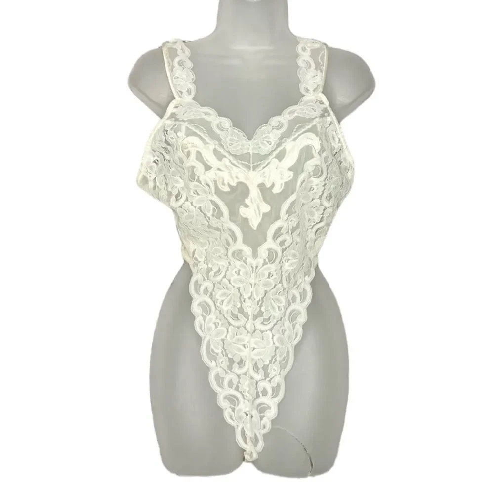 Vintage Victoria’s Secret lace bodysuit - Picture 2 of 8